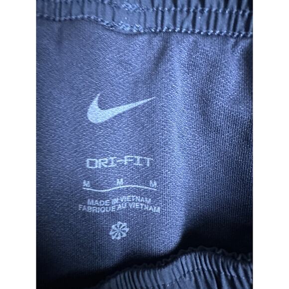 Nike Shorts Womens Medium Tempo Dri-Fit Running Blue White Lined Athletic * - Picture 6 of 15